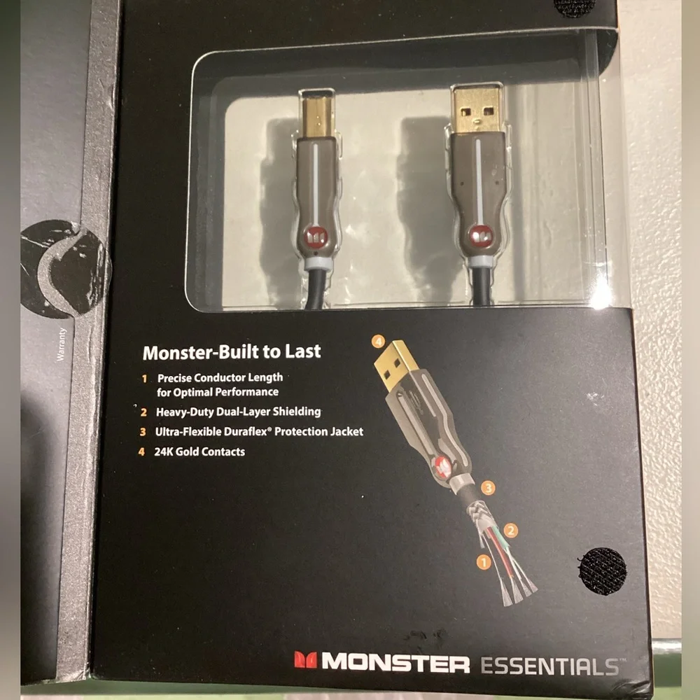 Monster USB Advanced High Speed USB/USB/B 12ft